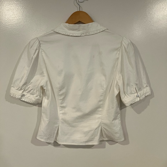 Reformation Marcie Two Piece Set – White Cotton Top & Midi Skirt - Picture 3 of 11